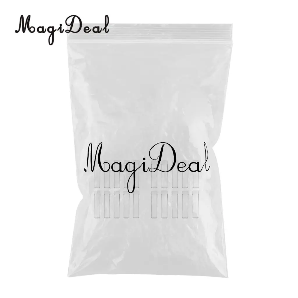 20Pcs Protective Tube Holder Clear Round Cases Coin Storage Box 20.5/25mm