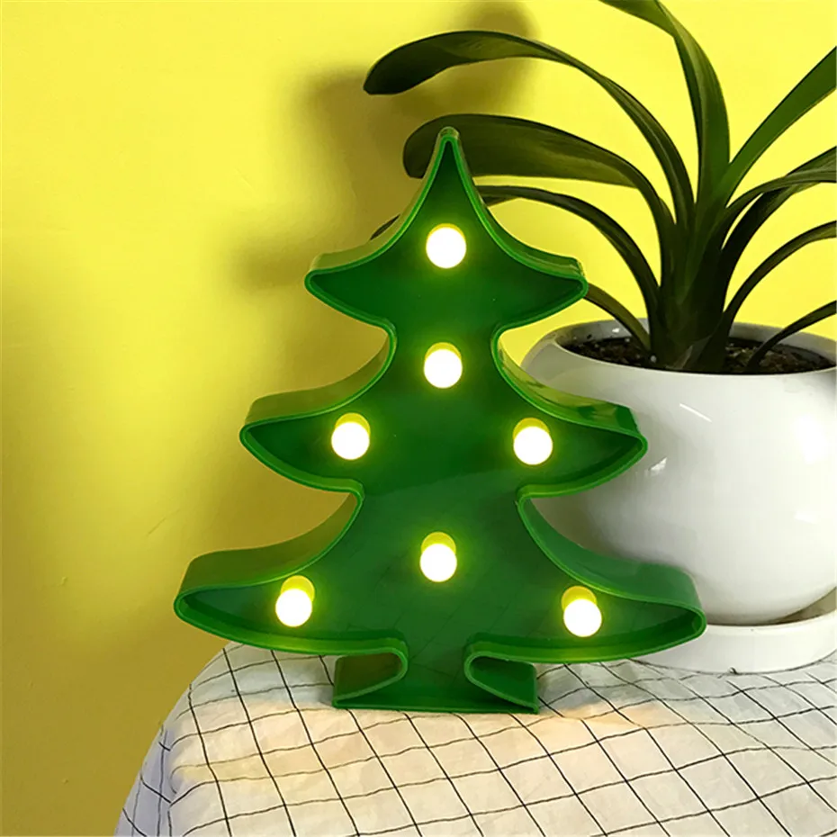 Christmas tree night LED lamp home decoration lighting