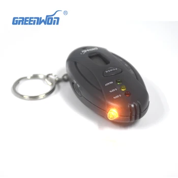 

10pcs/New Breathalyzer Alcohol Tester Yzer Car Key Chain + Flashlight + Stopwatch Gadgets With retail Package 10PCS