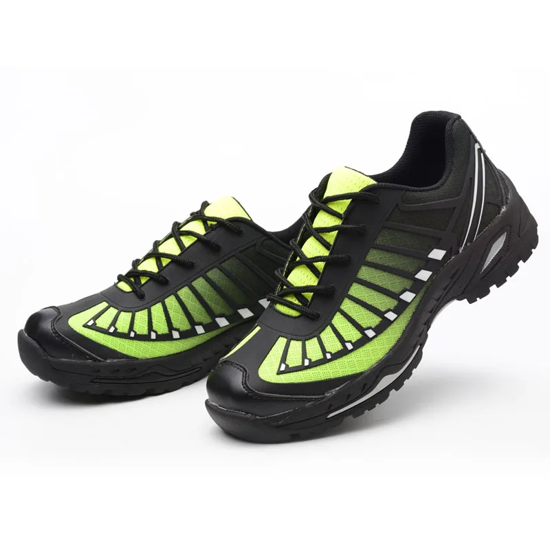 Dropship Men's Breathable Steel Toe Cap Safety Shoes Men Outdoor Anti-slip Steel Puncture Proof Construction Boots Work Shoes