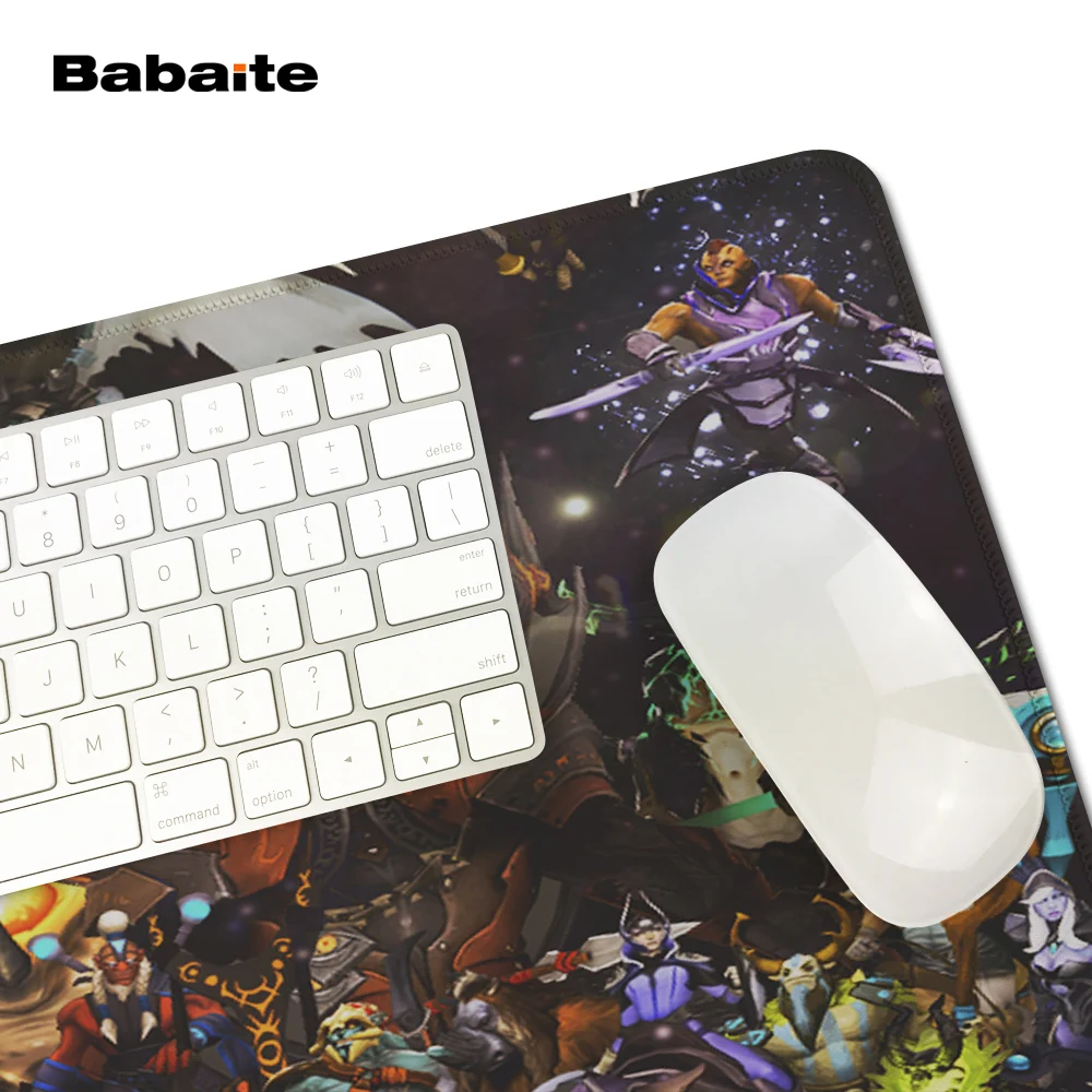  Babaite Dota 2 Logo Characters Personality Design Painting Mouse Pad Durable Overlock Rubber Mice P