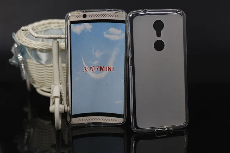 

HOT Selling DIY Painted Protective Phone Pudding Case Soft TPU Cover Material Silicone case For ZTE Axon 7mini Phone cover