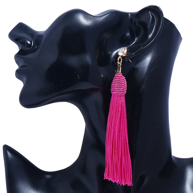 

ZN 2019 Retro Tassel Earrings ladies Jewelry Earrings Ancient Long Tassel Earrings Pendant Gift Bohemian Earrings For Women Gift