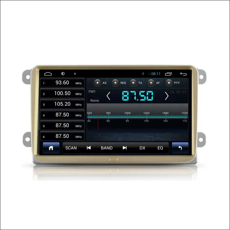 Cheap YESSUN For Volkswagen Masotan 8" Android Car GPS Navigation DVD player Multimedia Audio Video Radio Multi-Touch Screen 2