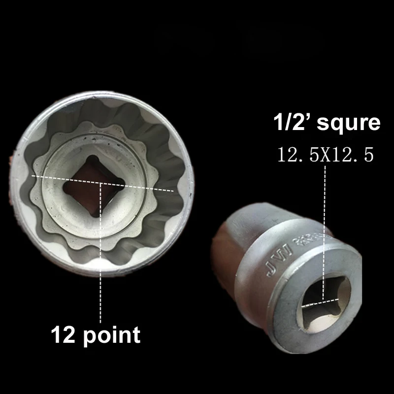 1 шт. 1/" привод 12 точек PT метрическое зеркало размер гнезда 8 мм 9 мм 10 мм 11 мм 12 мм 13 мм 14 мм 15 мм 16 мм 17 мм 18 мм 19 мм до 32 мм