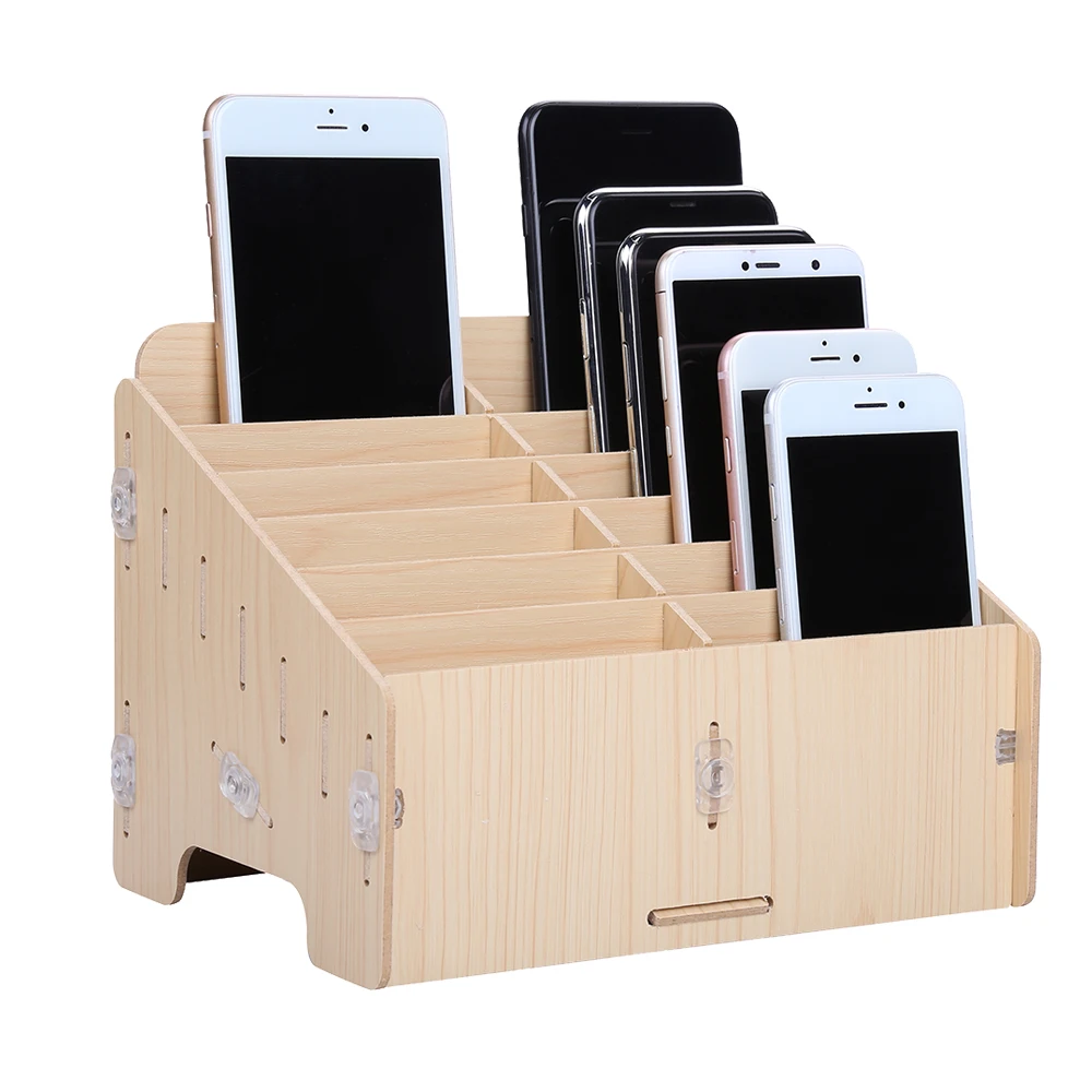 Multifunctional Wooden Storage Box Mobile Phone LCD Screen Motherboard Repair Tool Box Herramientas Ferramentas