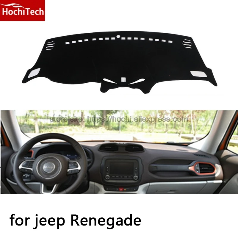 HochiTech для Jeep Renegade коврик приборной панели защитный теней Подушка Photophobism pad