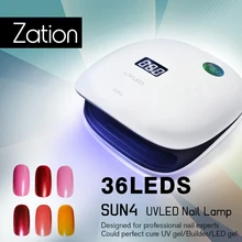 Зация для маникюра ногти светодиодный светильник для ногтей 48 Вт ногтей сушилка машины ногтей Книги по искусству салон инструменты сушилка УФ-лампы гель-лак леча светильник