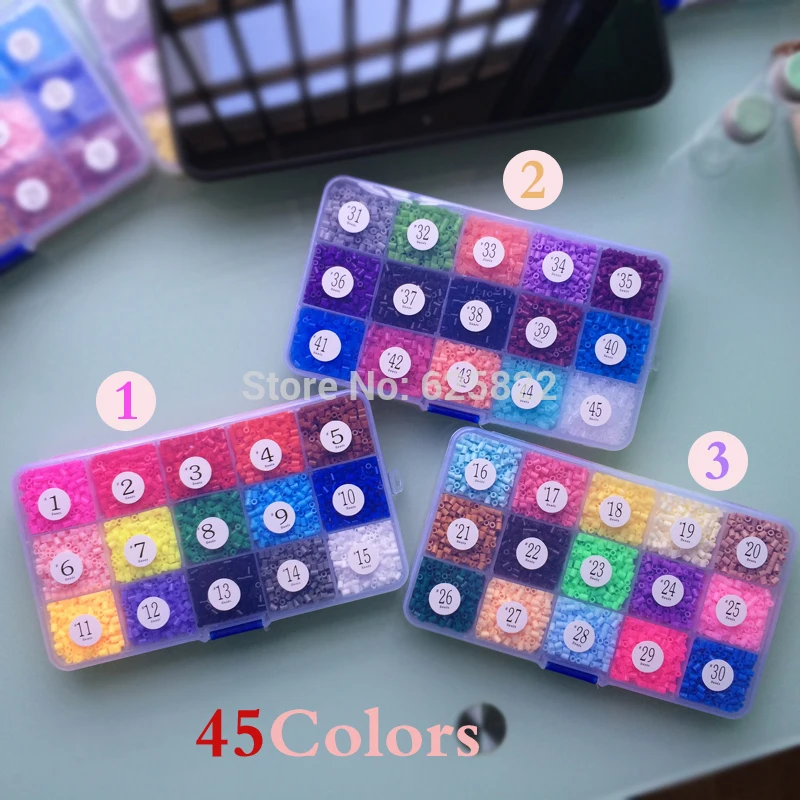 3mm Hama Beads Set  3 Box -1