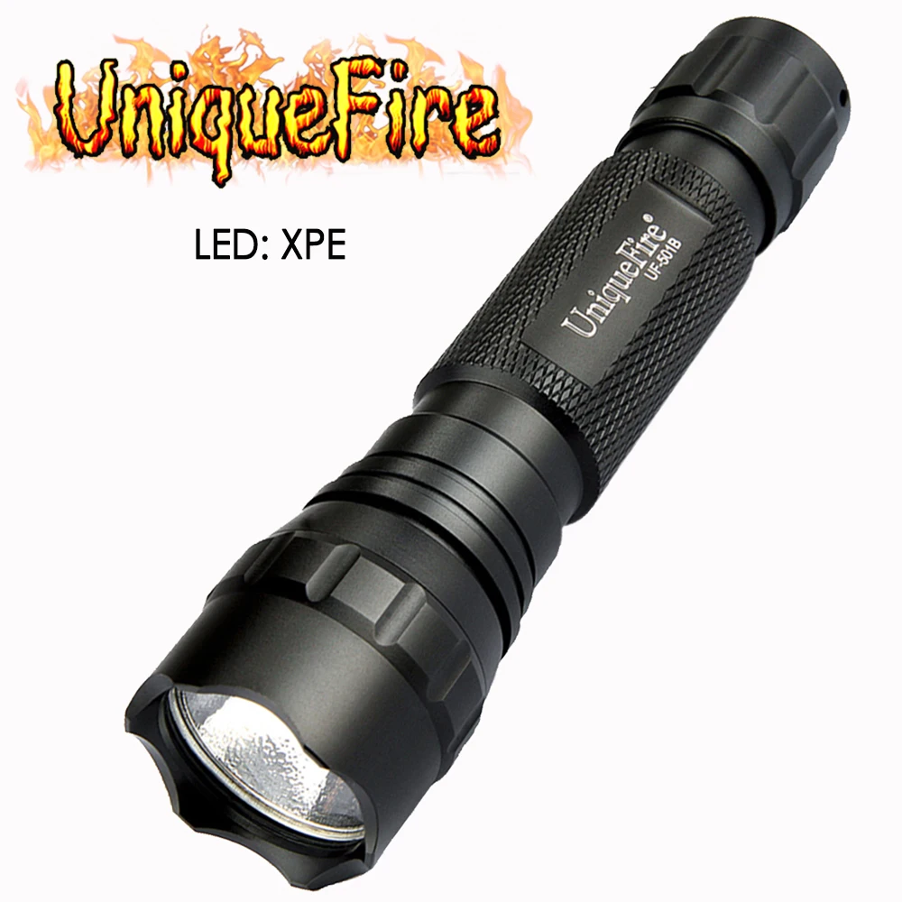 UniqueFire 501B Охота XPE 3 режима светодиодный зеленый/красный белый свет мини фонарик