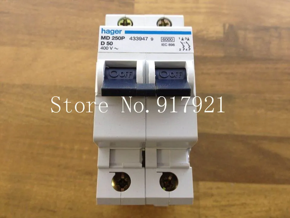 

[ZOB] Hagrid MD250P miniature circuit breaker 2P50A --5pcs/lot