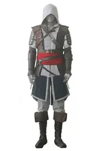 Assassin’s Creed IV 4 Black Flag Edward Kenway Cosplay Costume Whole Set Custom Made Express Shipping