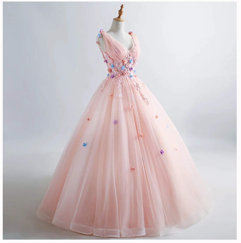 

100%real luxury small flower lace embroidery beading light court ball gown stuido princess medieval dress/victorian belle ball