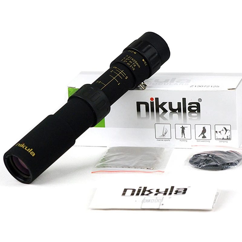Fernglas Nikula 10-30x25 Zoom Monocular Telescope Pocket Wandern Optical Scope Fernglas Nikula 10-30x25 Zoom Monocular Telescope Pocket Wandern Optical Scope