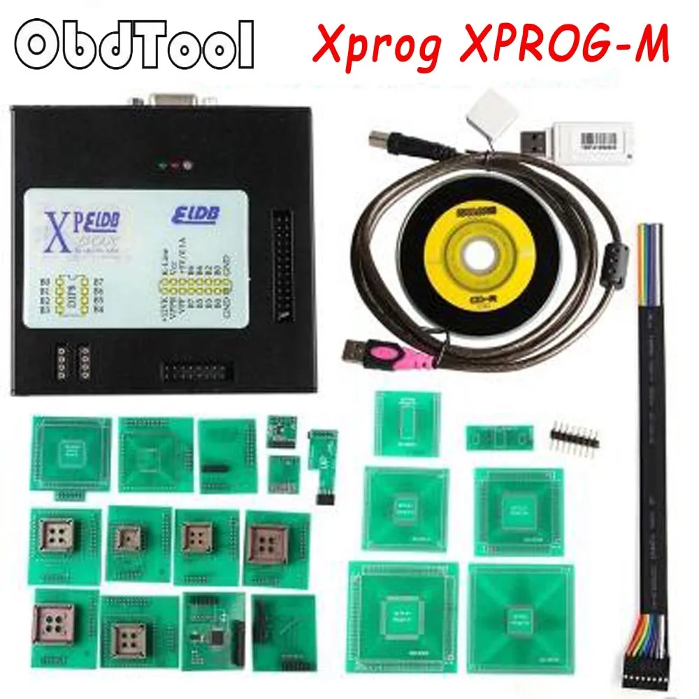 2019 новые XPROG V5.84 X-PROG коробка ЭКЮ программист XPROG-M XPROG 5,84 с USB Dongle X прог автомобиля чип Тюнинг инструмент