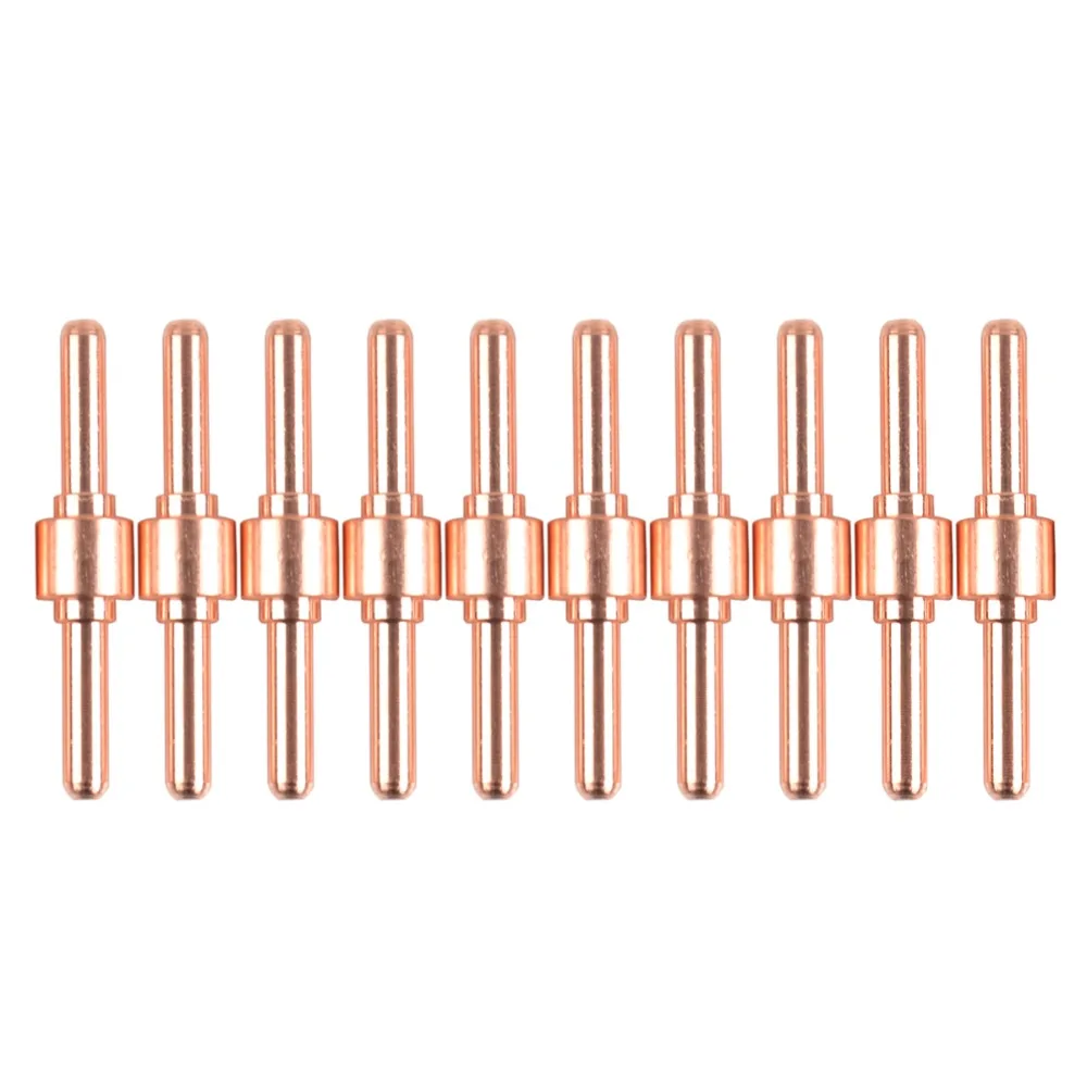 30pcs Consumables Extended(long tips and long electrode) PT-31 for 40A 50A Air Plasma Cutter and CT520 SUPER200P WELDING MACHINE