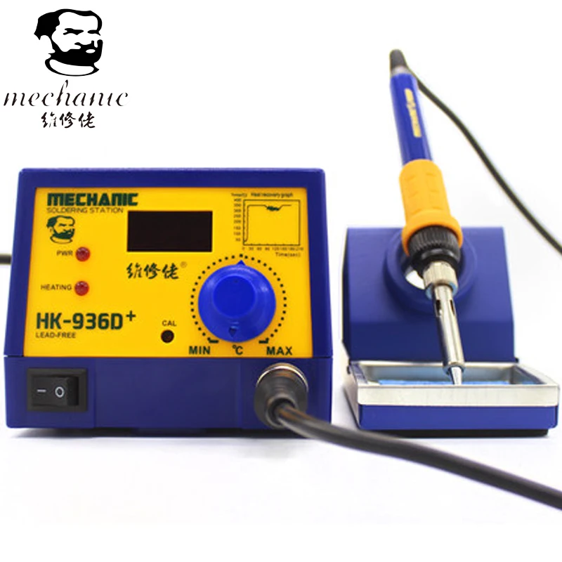

MECHANIC HK936D+ 110V/220V intelligent Antistatic constant temperature Soldering Iron Station