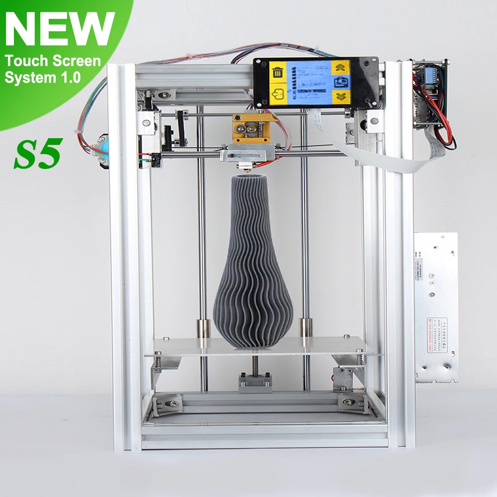 SoMars S5 cheap professional touch screen corexy 3d printers with All aluminum alloy Rust prevention processing 3d printer parts