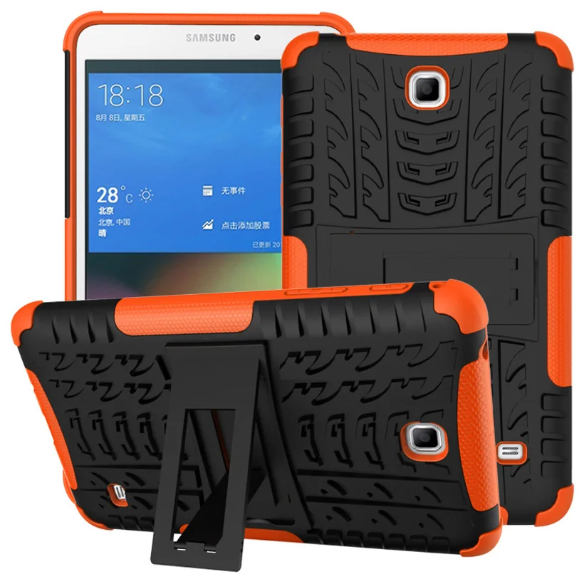 Orange 002 Планшетный чехол для samsung Galaxy Tab 4 7,0 8,0 10,1 S2 9,7 3 Lite E 9,6 T385 P580 T110 T230 T280 T350 T550 T560 T580 T715 T815 - Цвет: Orange 002