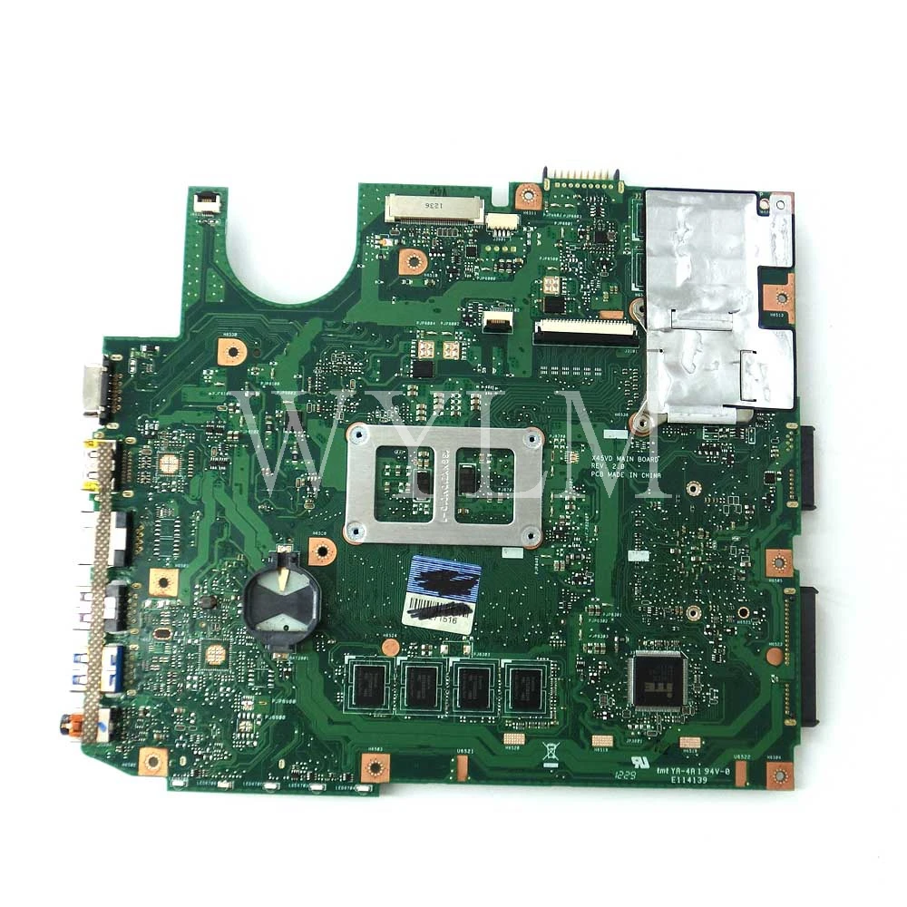  X45VD GT610M 1GB N13M-GE6-S-A1 With 4GB RAM mainboard For ASUS X45V X45VD Laptop motherboard 60-NRO