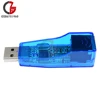 Adaptador Ethernet USB de USB 2,0 a RJ45 tarjeta de red Ethernet de adaptador USB LAN conector Ethernet RD9700 para Windows 7/8/10/XP ► Foto 3/6