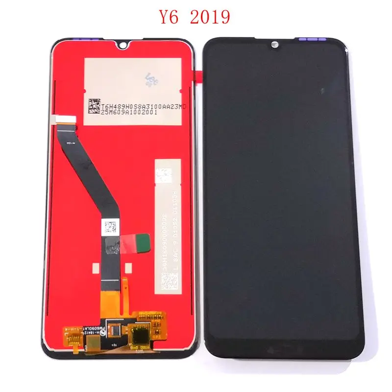 ЖК экран 6 09 дюйма для Huawei Y6 2019 / y6 prime сенсорный с дигитайзером на весь цифровым