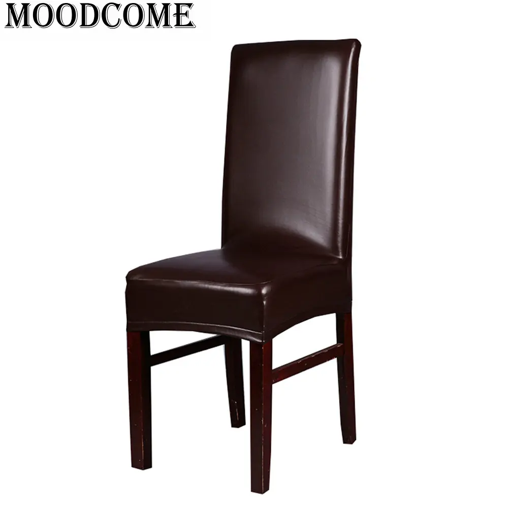 Кофе кожаный чехол для кресла спандекс эластичный Эластичный housse de chaises Новое