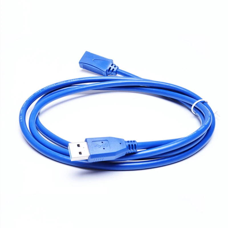 Rankman USB3.0 Extension Cable USB Datum Cable Male to Female Data Sync Cord Extender Line for PC Mouse HDD