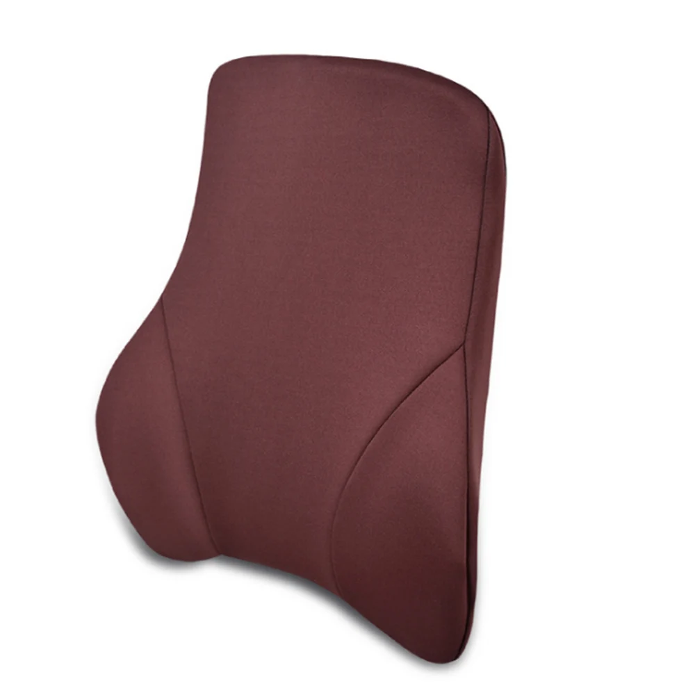 JINSERTA Memory Foam подушка для шеи автомобиля и поддержка сиденья Подушка под поясницу Автоматическая спинка для сиденья подголовник подушка для универсального автомобиля - Цвет: Red-Waist
