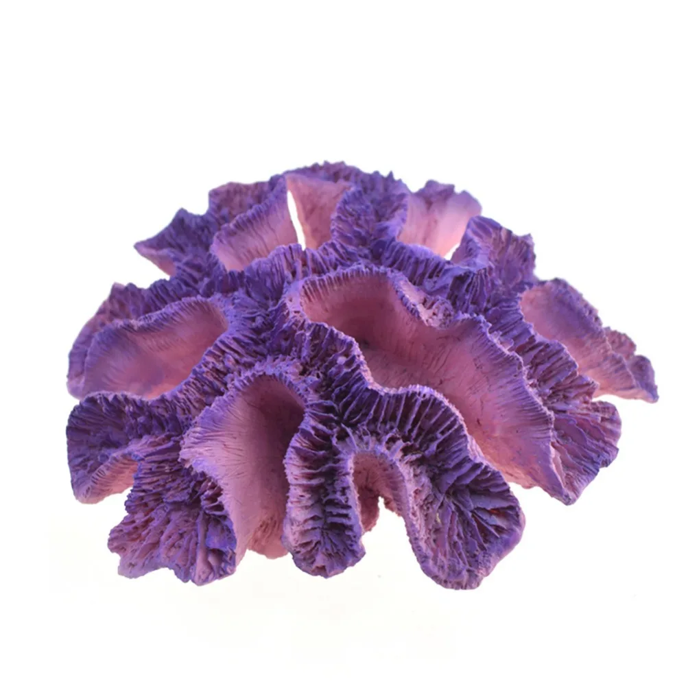 Лидер продаж Искусственный Coral высокая моделирования смолы морской коралловый риф для аквариума аквариум украшения озеленение