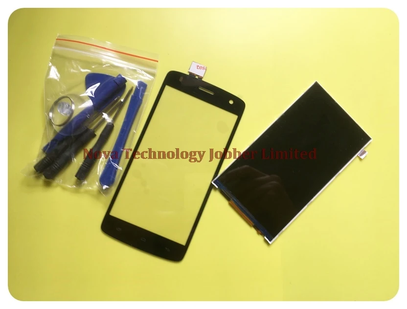 

Wyieno For Fly Quad ERA Life 6 IQ4503 LCD Display Screen IQ 4503 Touch Panel Sesnsor Replacement Parts ;