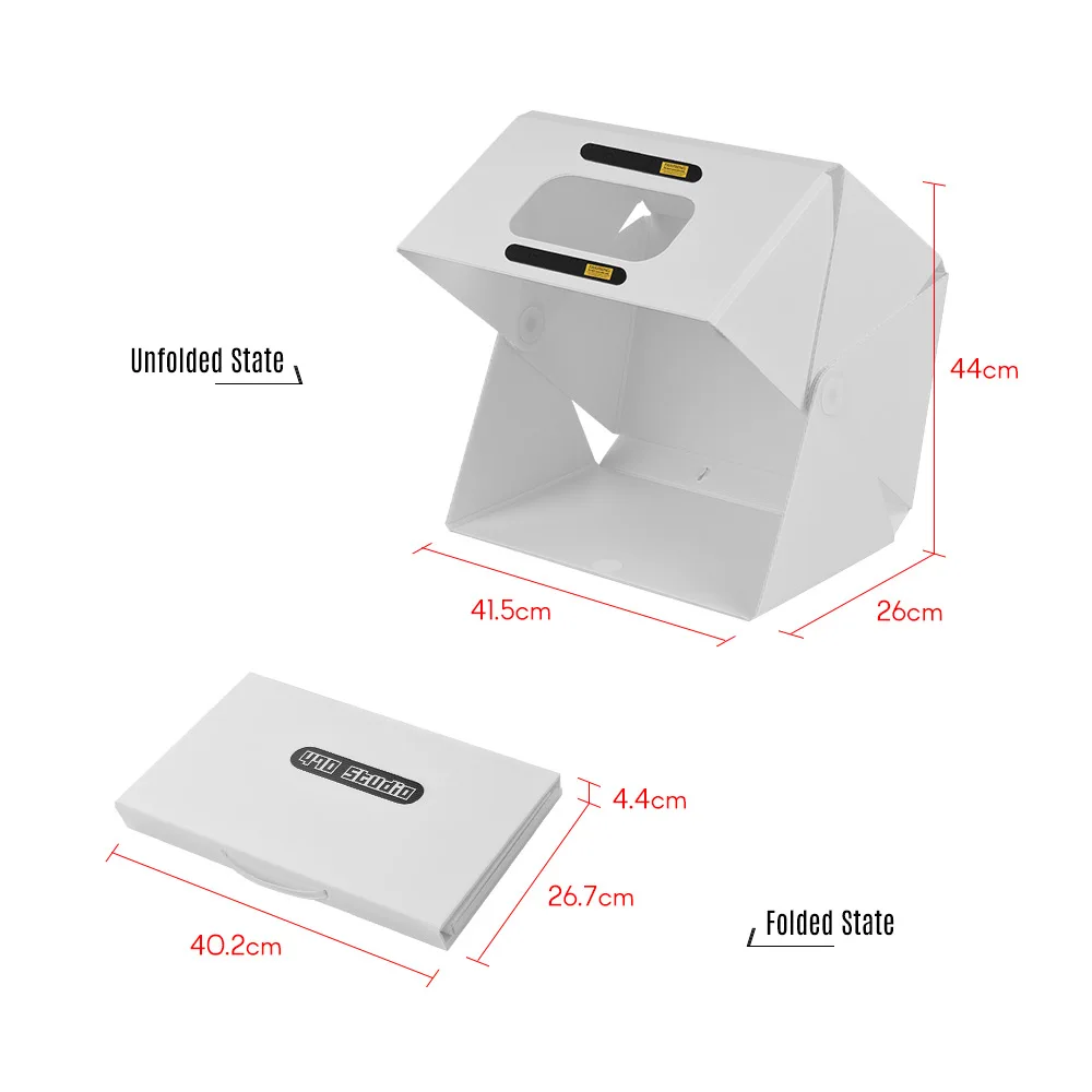 Andoer складной портативный фото видео коробка освещение студия съемки палатка коробка диффузный студия софтбокс лайтбокс фотография фон