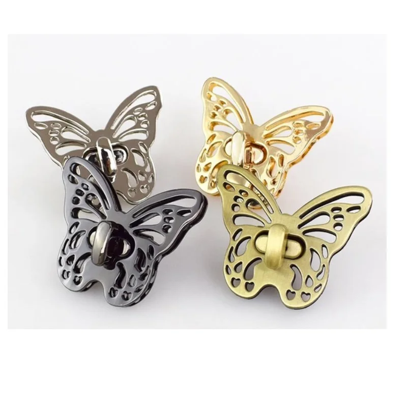 

10pcs/lot Metal Clasp Twist Lock Turn Lock for Handbag Shoulder Bag Purse Craft DIY Multi-color Hardware Closure