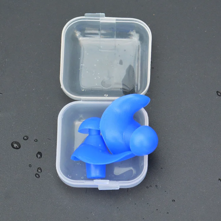 Soft Ear Plugs Environmental Silicone Waterproof Dust-Proof Earplugs Diving Water Sports Swimming Accessories 1 pair