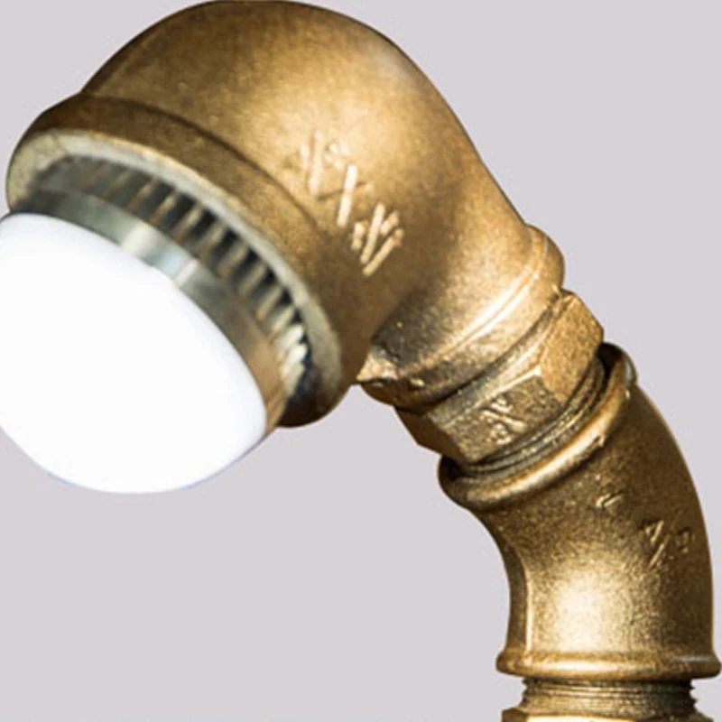SGROW Retro Light Table Lamp Loft Iron Pipe Lamp Decorative Desk Lamp for Coffee Bar Bedroom Beside Light Vintage Lamp Lamparas SGROW Retro Light Table Lamp Loft Iron Pipe Lamp Decorative Desk Lamp for Coffee Bar Bedroom Beside Light Vintage Lamp Lamparas
