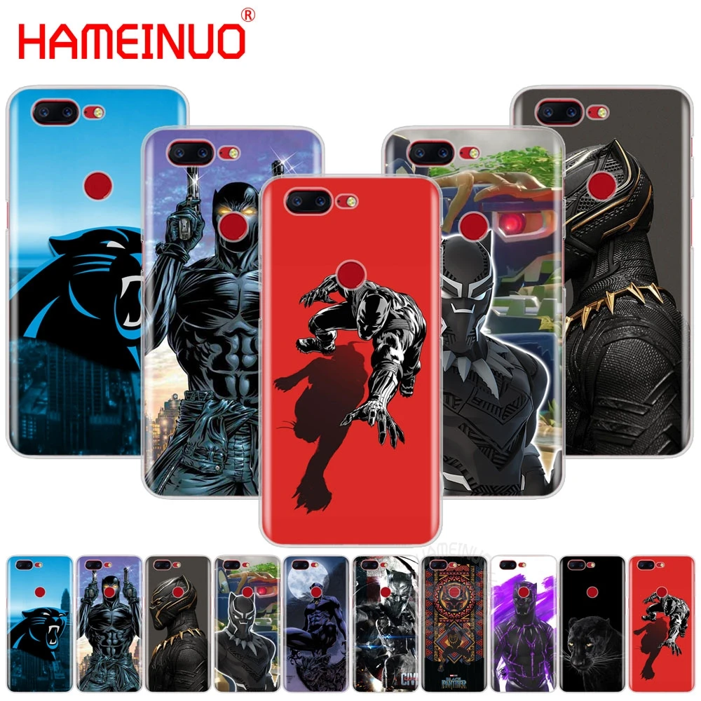 

HAMEINUO Marvel Comics Black Panther cover phone case for Oneplus one plus 5T 5 3 3t 2 X A3000 A5000