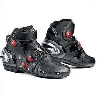 Мотоциклетные ботинки SPEED BIKERS микрофибра кожа обувь для бега, размер: 40, 41, 42, 43, 44/45 A-9001