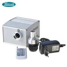 Maykit Прочный 5 Вт белый светодиод Twinkle Цвет колеса Волокна-оптический свет Двигатели для Светодиодный потолочный Звездное декоративные Освещение окраска волс для детей волс