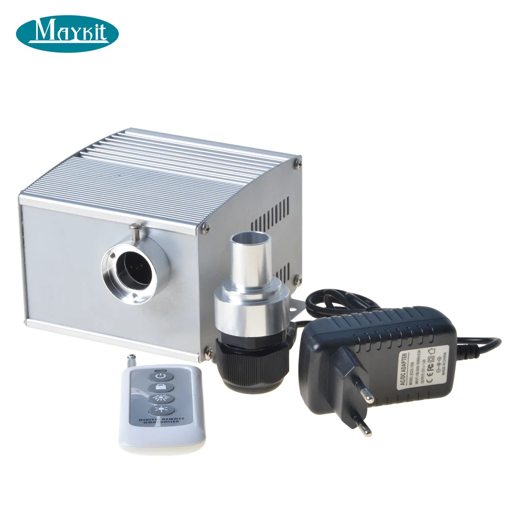

Maykit Durable 5W White Led Twinkle Color Wheel Fiber Optic Light Engine For Led Ceiling Starry Decorative Lighting