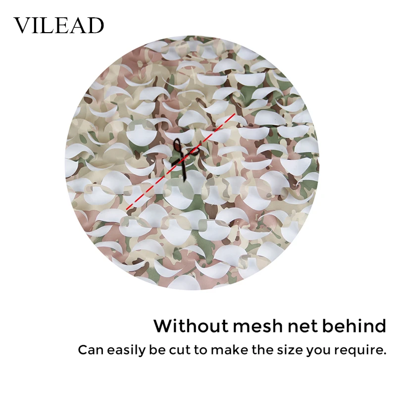 

VILEAD New Simple 1.5x6m Maple CP Digital Camouflage Nets Camo Netting without Edge Binding Sun Shelter Car Cover 150D Oxford