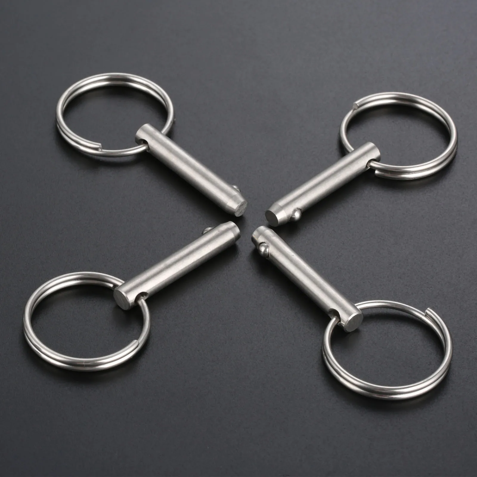 SURIEEN 4 Pcs Quick Release Pin Pins For Boat Bimini Top Deck Hinge Marine Stainless Steel 38mm Boats Accessories Marine
