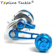 Topline Морской Карп спиннинговая Рыболовная катушка 9BB+ 2RB соотношение 6,3: 1 5000 модель 2 катушки металлический корпус Морская Лодка джиггинг Рыболовная катушка
