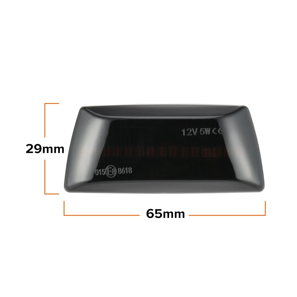 Dynamic Turn Signal Light Gempro Side Marker Flowing Side Indicators Smoke For O-pel V-auxhall Astra J Astra J K Zafira C Insignia B Grandland X