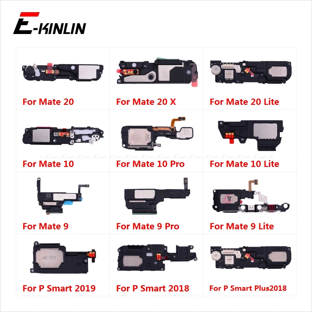 

New Loudspeaker For HuaWei Mate 20 X 10 Pro 9 Lite P Smart 2019 Loud Speaker Buzzer Ringer Flex Replacement Parts