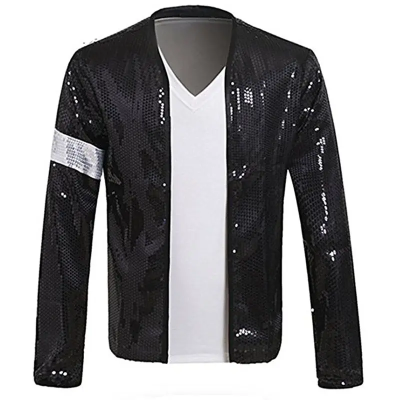 

Rare Super MJ Michael Jackson Costume Billie Jean Armband Sequin Jacket