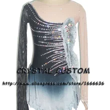 Заказные платья для катания на коньках для женщин Изящные новые Брендовые платья для катания на коньках для соревнований DR2767