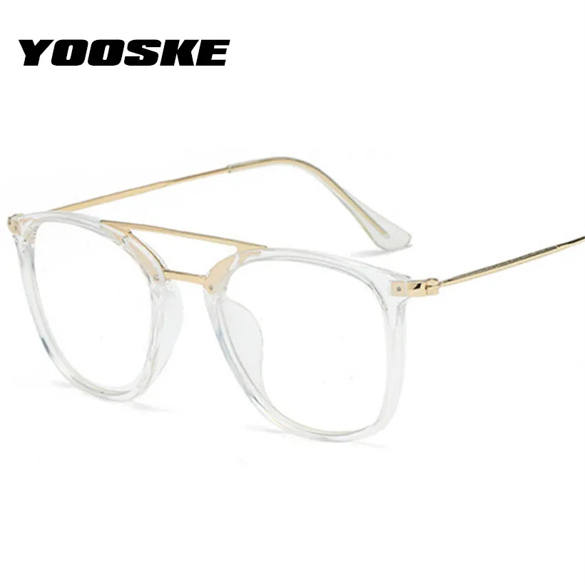 YOOSKE, женские ретро очки для близорукости, оправа, женские очки, винтажные оптические очки, по рецепту, прозрачная оправа