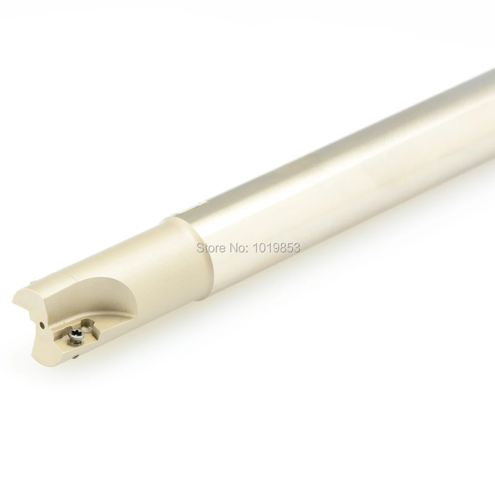 AHU10-20XC20X160L-2T 90 degree right angle indexable end mill milling cutter for JDMT1003 carbide inserts angle-cutter : image AHU10-20XC20X160L-2T 90 degree right angle indexable end mill milling cutter for JDMT1003 carbide inserts angle-cutter