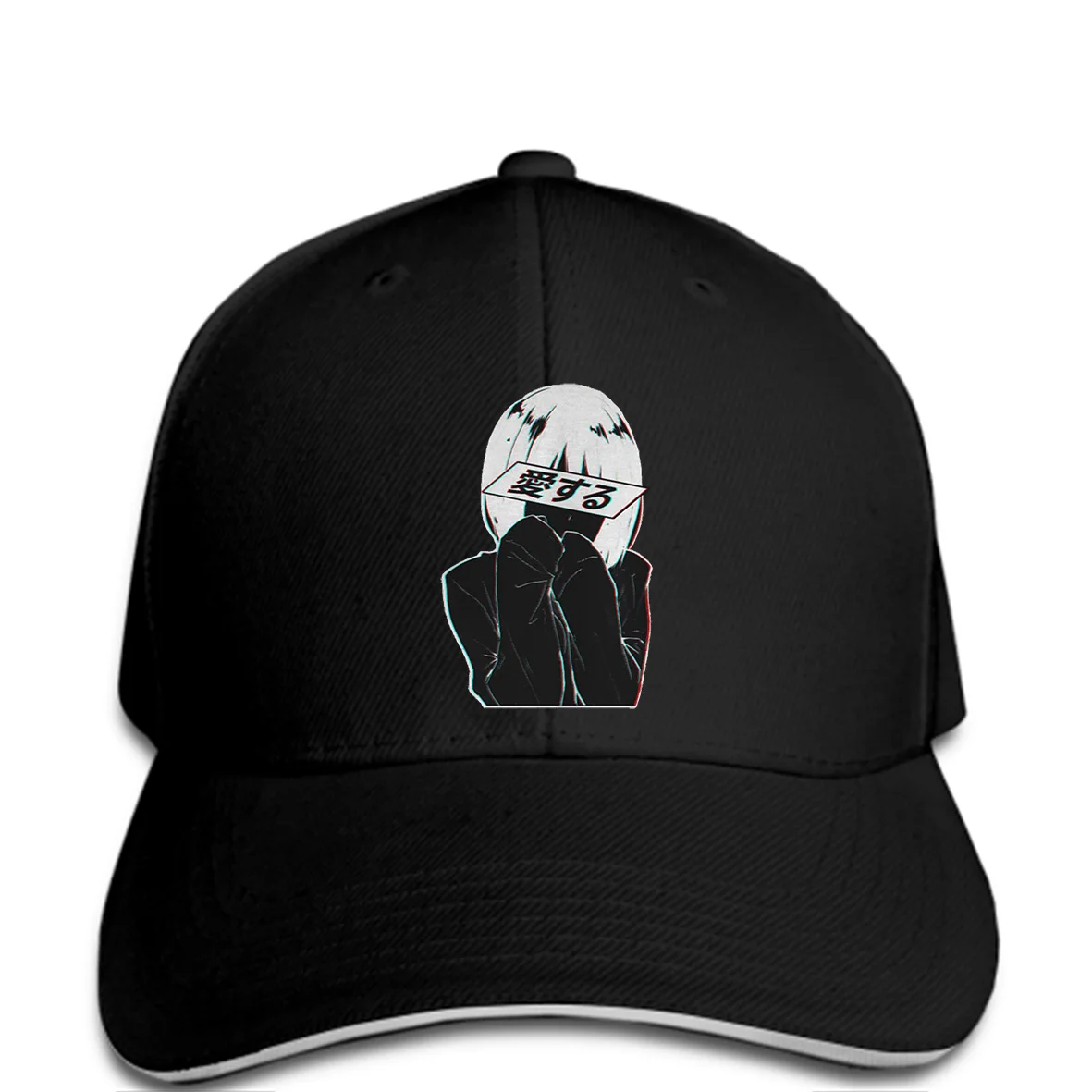 

Baseball cap 2018 Fashion men Hat LOVE JAPANESE SAD JAPANESE AESTHETIC