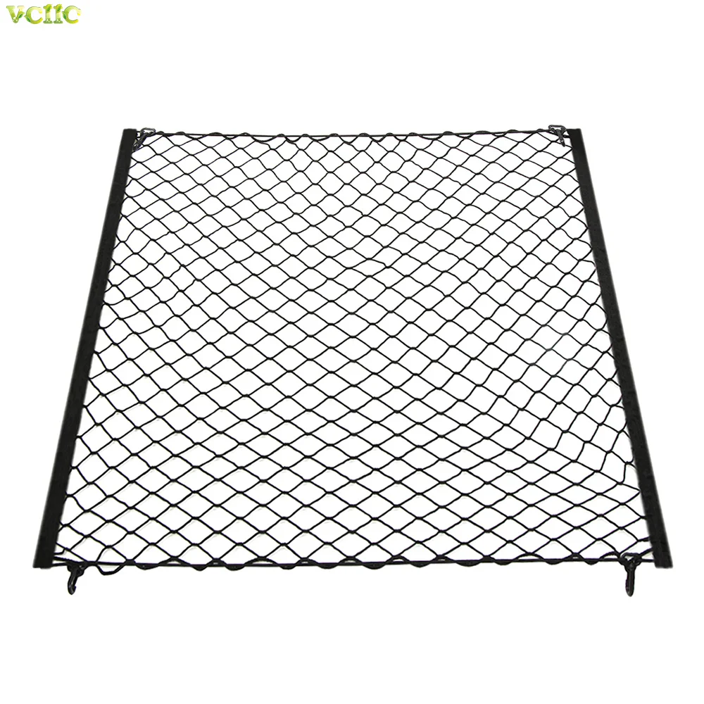 Car Mesh Cargo Net Holder Trunk Auto Elastic Storage 4 Hook For Audi A3